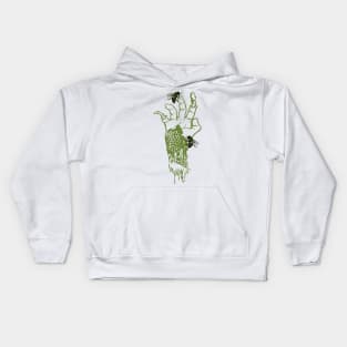 Zombie Bee Hive Kids Hoodie